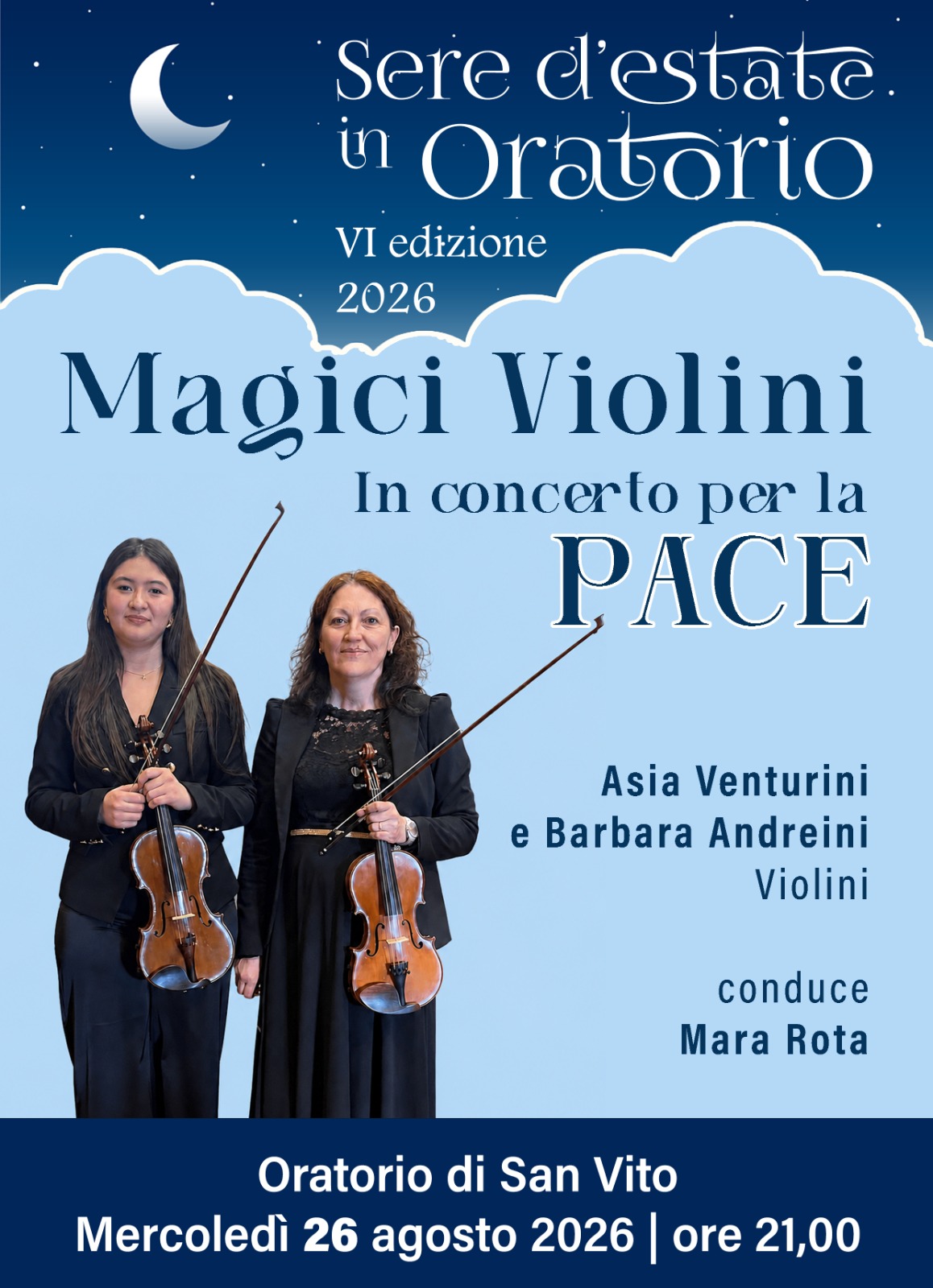 Sere d'estate in Oratorio - Concerto per la Pace